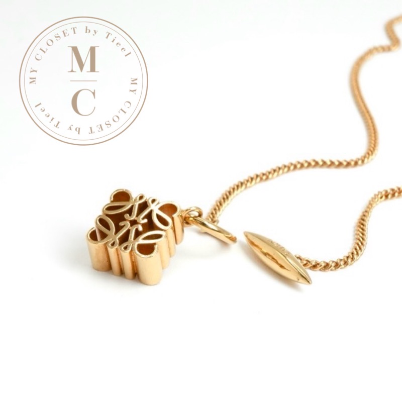 楽天市場】LOEWE ロエベ ネックレス ANAGRAM PENDANT アナグラム