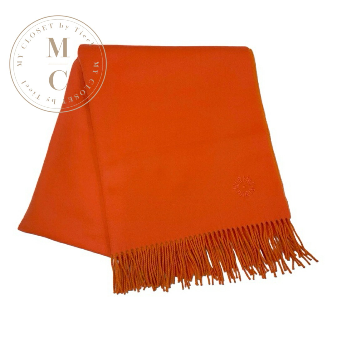 楽天市場】HERMES エルメス マフラー 140×30 カザック
