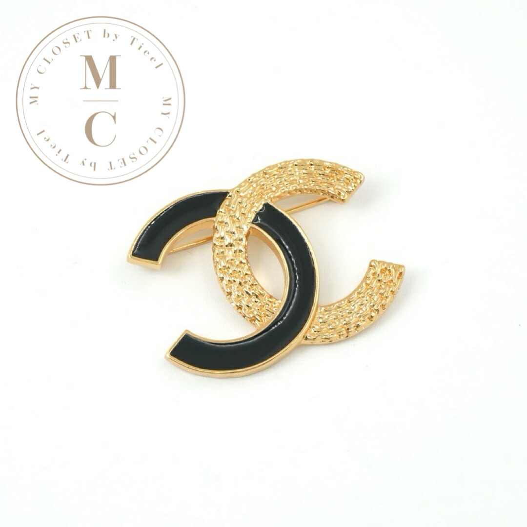 楽天市場】 シャネル【CHANEL】ヴィンテージ ブローチ ゴールド 金