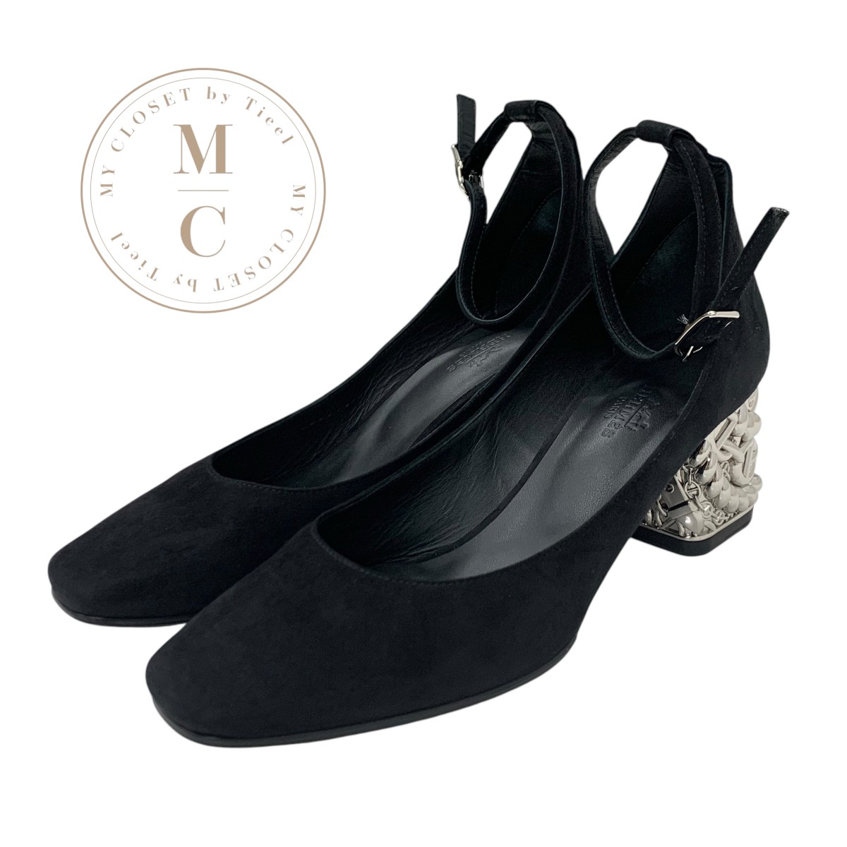 楽天市場】エルメス HERMES フラットシューズ フラットパンプス 靴