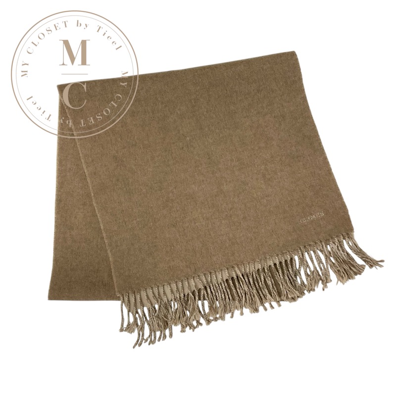 楽天市場】エルメス HERMES レクトヴェルソ マフラー カシミヤ