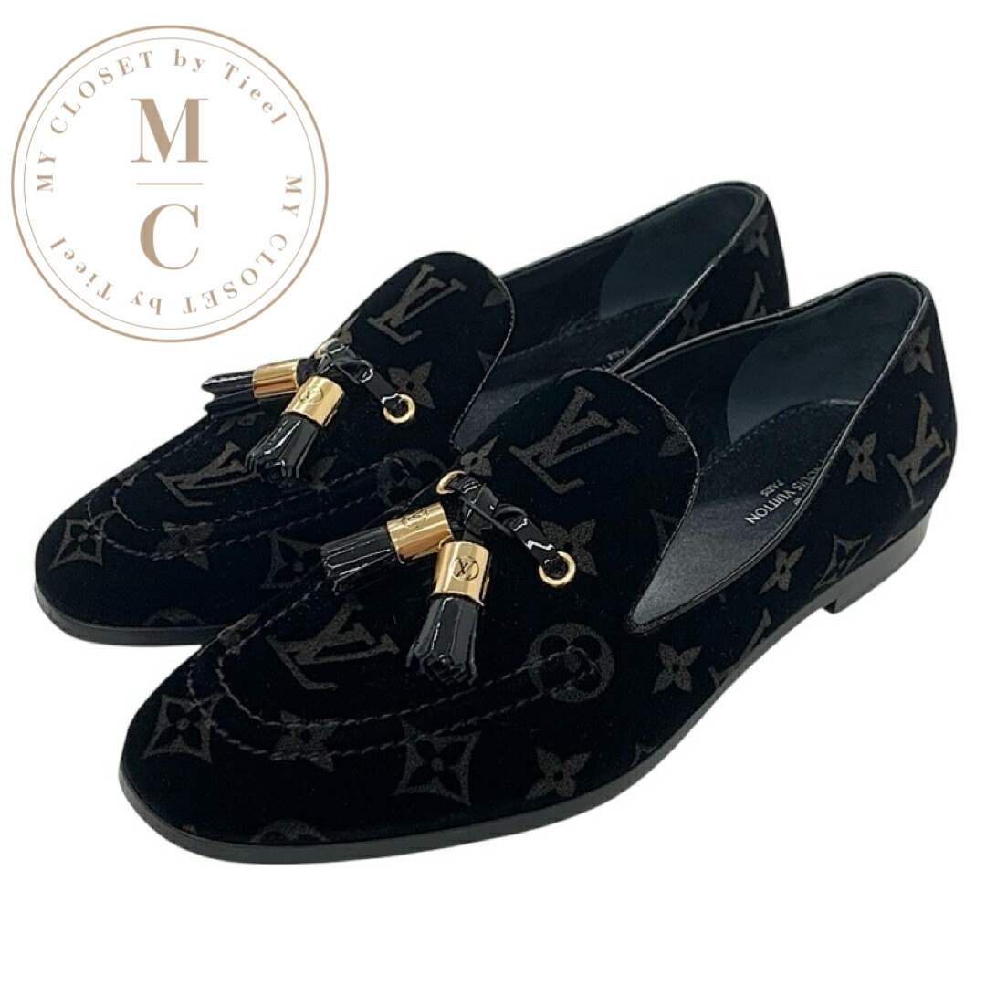 LOUIS VUITTON ドライビングシューズ エナメル 34 LOUIS VUITTON ドライビングシューズ エナメル 34 LOUIS VUITTON