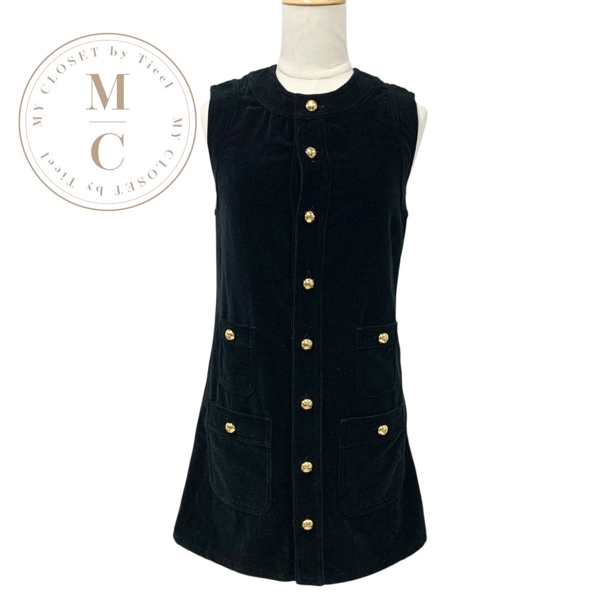 楽天市場】CELINE セリーヌ Cotton Twill Trapeze Mini Dress シャツ