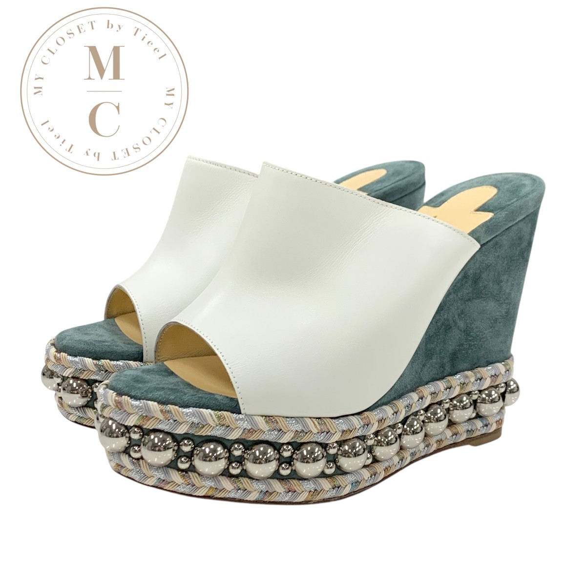 christianlouboutin ルブタン　ドッドサンダル　ミュール Christian Louboutin クリスチャンルブタン サンダル HOT CROSS