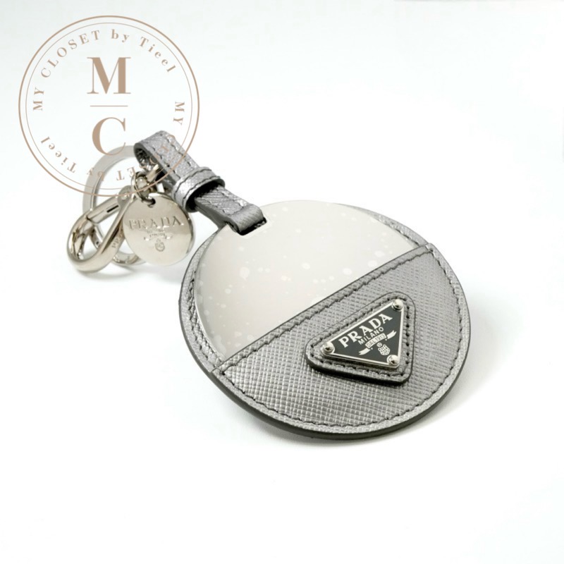 楽天市場】PRADA プラダ バッグチャーム キーホルダー キーリング