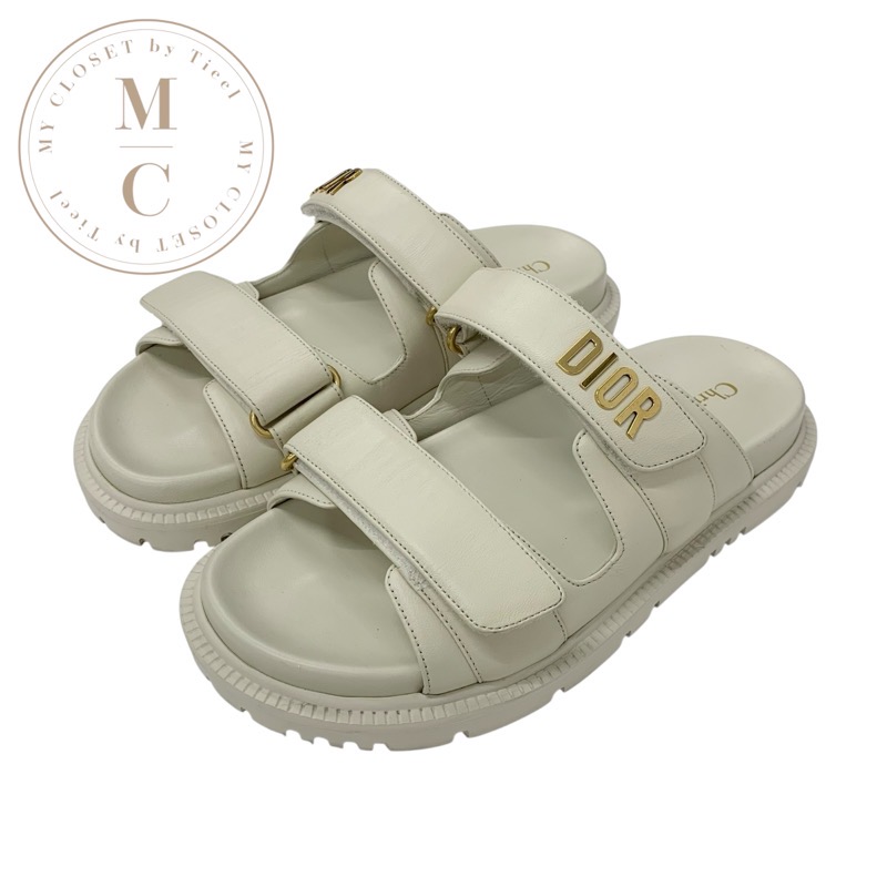 楽天市場】Dior ディオール サンダル DTWIST カナージュ KDQ705CQL