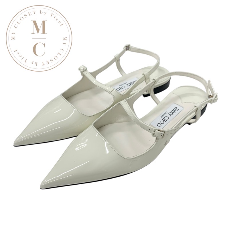 Jimmy Choo♡レース♡フラットシューズ♡ジミーチュウ 楽天市場】ジミーチュウ バレエシューズ フラットシューズ アデ