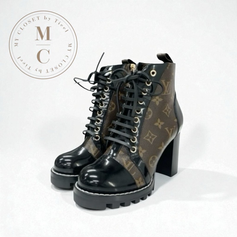 専用　ルイヴィトン　ブーツ　37 23.5 楽天市場】【未使用品】 ルイヴィトン ブーツ LVボブール ライン