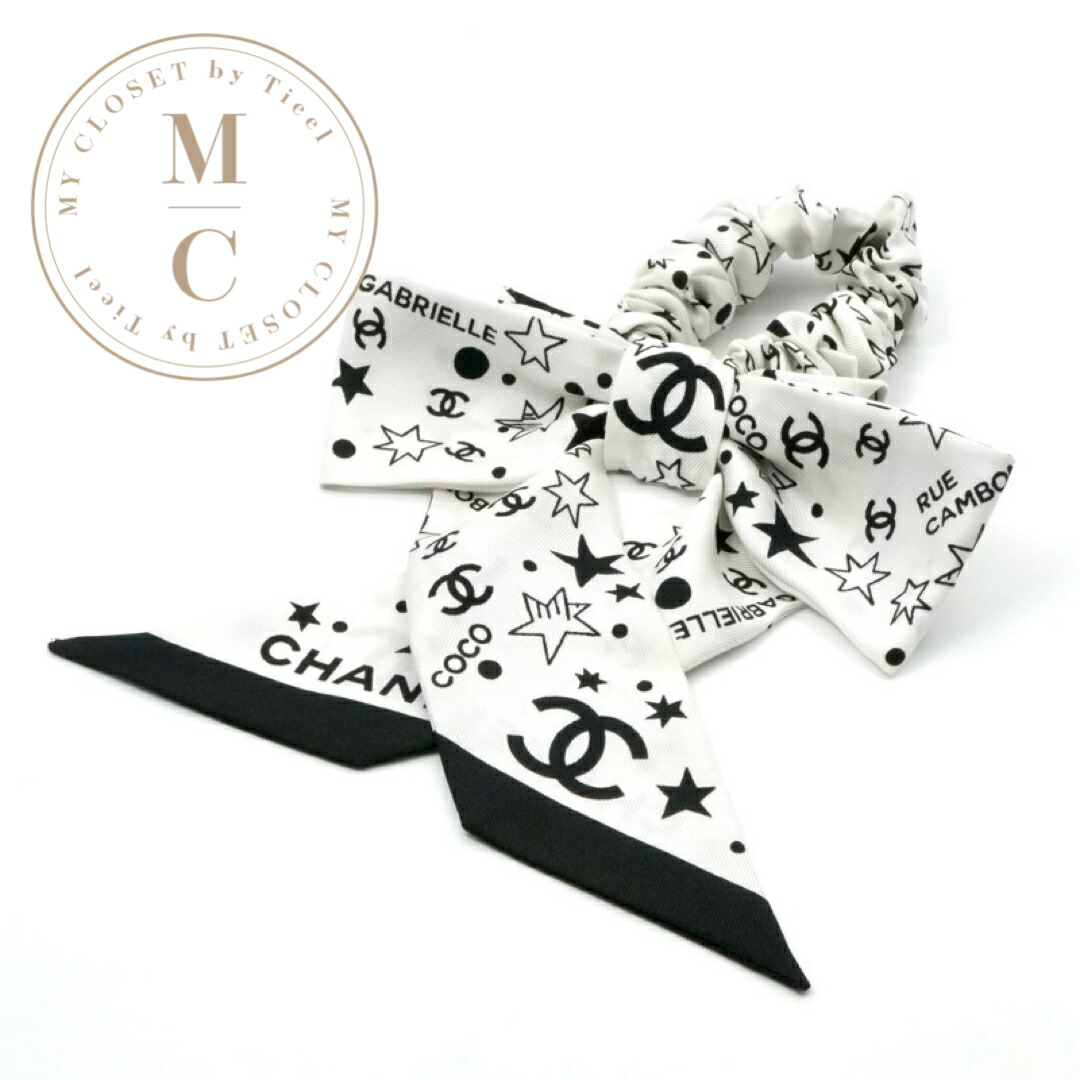 楽天市場】【ラッピング済】シャネル ヘア アクセサリー シルク