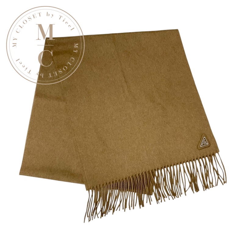 楽天市場】PRADA プラダ マフラー ジャカードロゴ入り スモール ウール