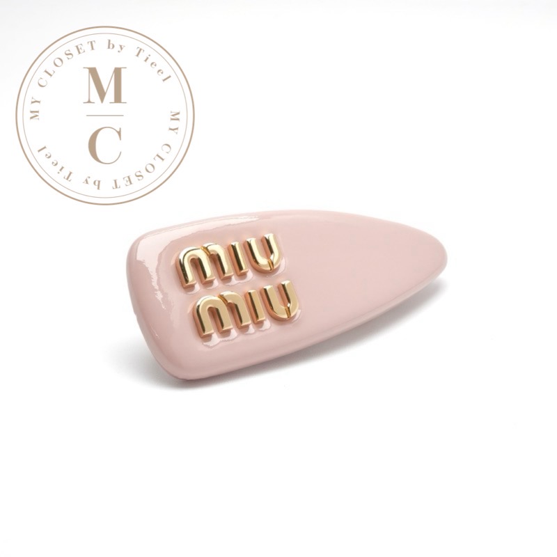 miumiuバレッタ 【正規品】 MIU MIU - miumiu バレッタの通販 by ❤︎｜ミュウミュウならラクマ