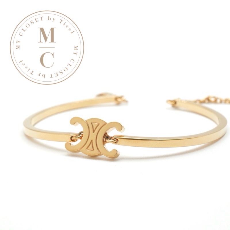 楽天市場】CELINE セリーヌ ブレスレット 46P616BRS.35VG レディース