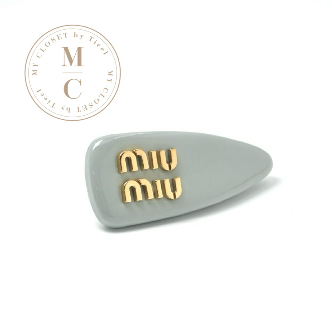 楽天市場】MIUMIU ミュウミュウ バレッタ 5JF082 2DNC レディース ヘア