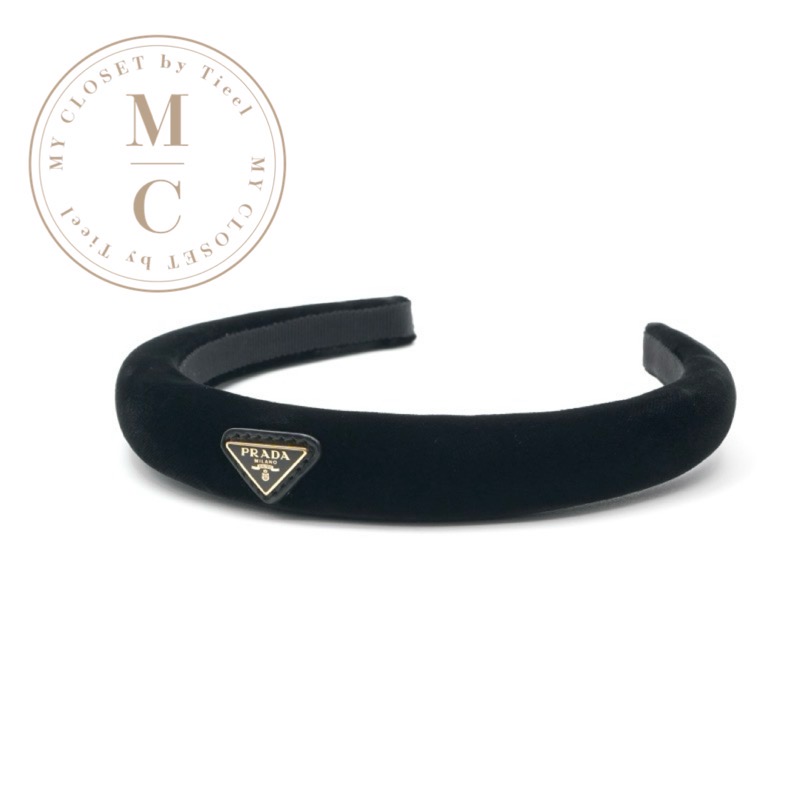 楽天市場】PRADA プラダ ヘッドバンド 1IE021 2DMI レディース Re