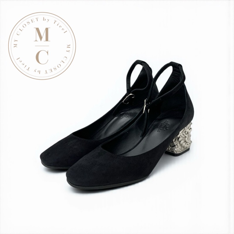 楽天市場】エルメス パンプス キアラ40 ケリーバックル カーフレザー