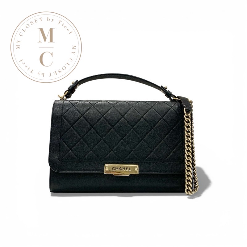 シャネル CHANEL 御徒面子 ショルダーバッグ なめし革 黒いこと ゴールド ロゴタイプ マトラッセ 鳴らす下げ札 シングル下げ翼 チェーン店 2way