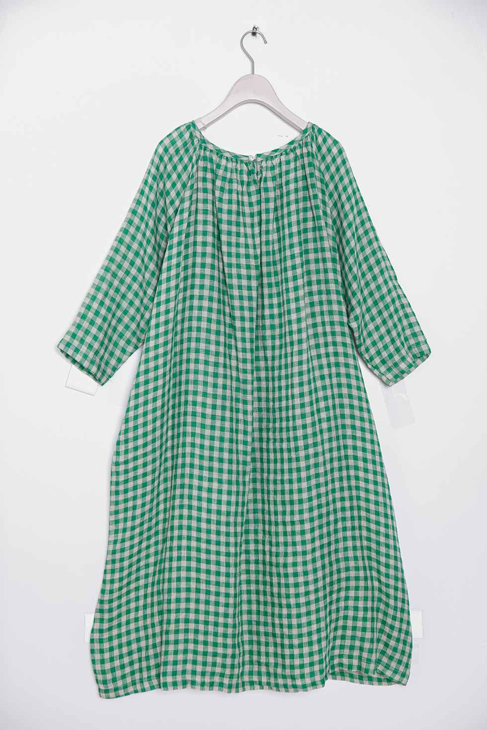 7分袖リネンチェック柄ロングワンピース 緑色 春用 全4色 グリーン ヘンプ100 お買い物マラソン チェック柄 ワンピース ギンガムチェック 全 4 色 グリーン 緑色 七分袖 リネン100 麻100 ヘンプ100 天然素材 大人ワンピース 春服 7分袖リネンチェック柄ロングワンピース 緑色 春用 全4色 グリーン ヘンプ100 お買い物マラソン チェック柄 ワンピース ギンガムチェック 全 4 色 グリーン 緑色 七分袖 リネン100 麻100 ヘンプ100 天然素材 大人ワンピース 春服
