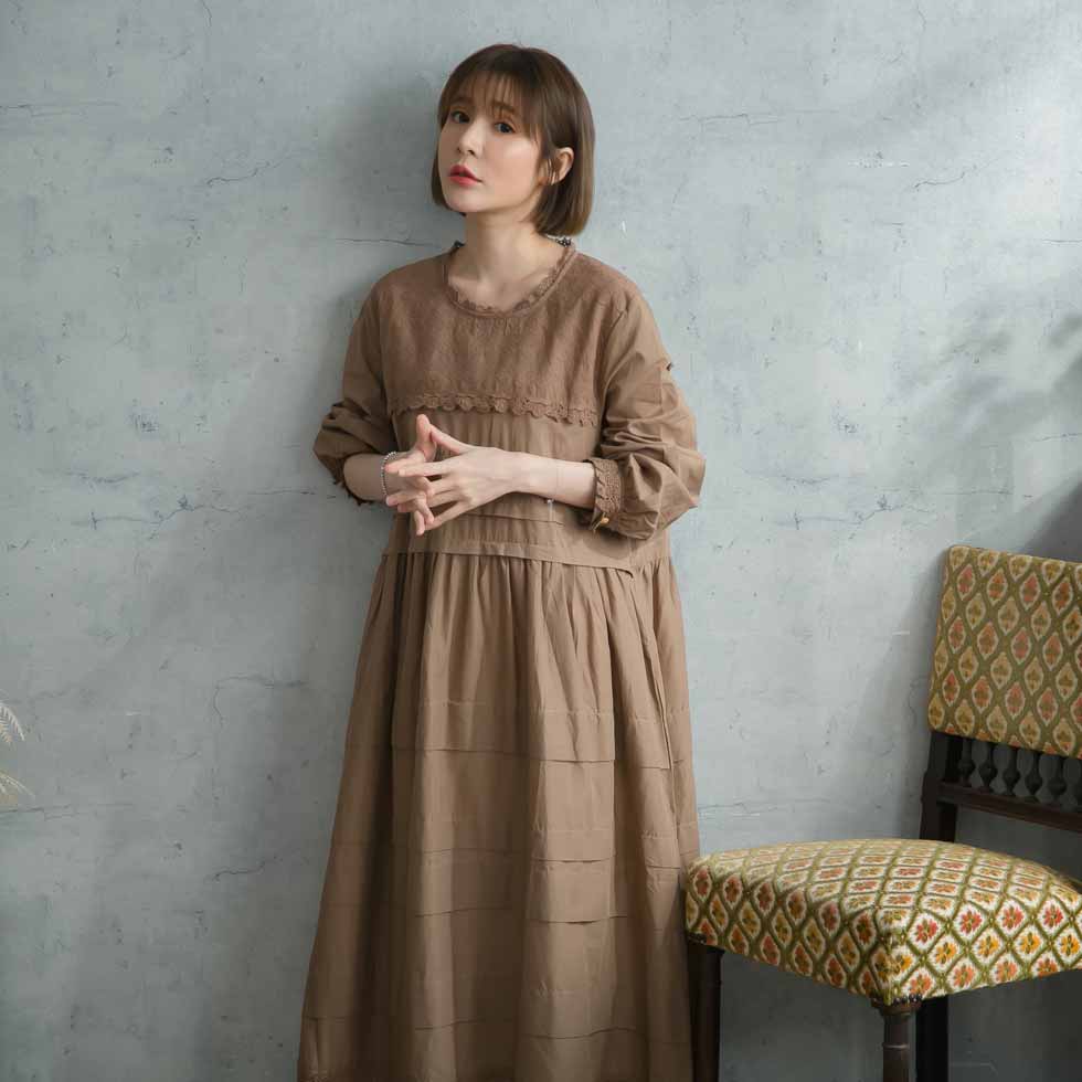 ブラウン 夏服 全3色 茶色 スカラップレース ワンピース aライン長袖刺繍レースコットンロングワンピース北欧風 裾 アンティーク調 夏用レディースファッション お買い物マラソン ワンピース 北欧風 スカラップレース アンティーク調 全3色 ブラウン 夏服 全3色 茶色 スカラップレース ワンピース aライン長袖刺繍レースコットンロングワンピース北欧風 裾 アンティーク調 夏用レディースファッション お買い物マラソン ワンピース 北欧風 スカラップレース アンティーク調 全3色