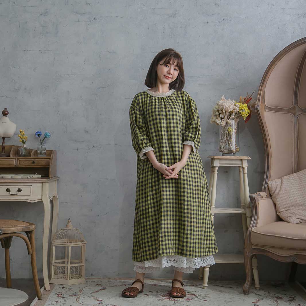 即発送可能 楽天市場 半袖 リネン ワンピース 刺繍 レース 全2色 グリーン 緑色 半袖 リネン100 麻100 ヘンプ100 天然素材 ギンガムチェック スカラップレース 春服 春物 春用 春夏 夏服 夏物 夏用 Mycloset 特売 Haringeylawcentre Org Uk