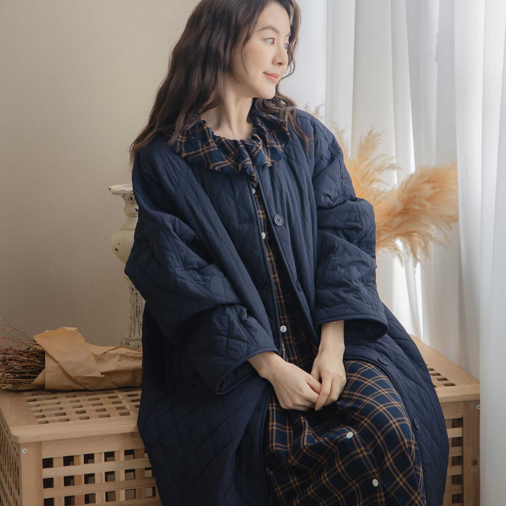 楽天市場】コート「コーデを選ばない定番の形、万能のネイビー