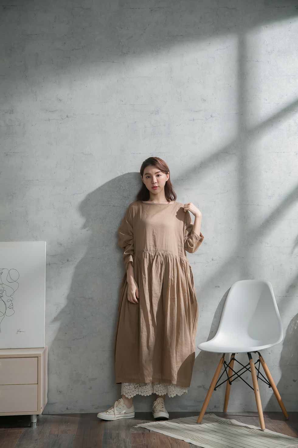 楽天市場 コットンワンピース カントリー ナチュラル モダン 全 3 色 ライトブラウン 薄茶色 七分袖 コットン100 綿100 天然素材 シンプル 無地 春服 春物 春用 春夏 夏服 夏物 夏用 予約販売品 Peugeot Tuning Parts Co Uk