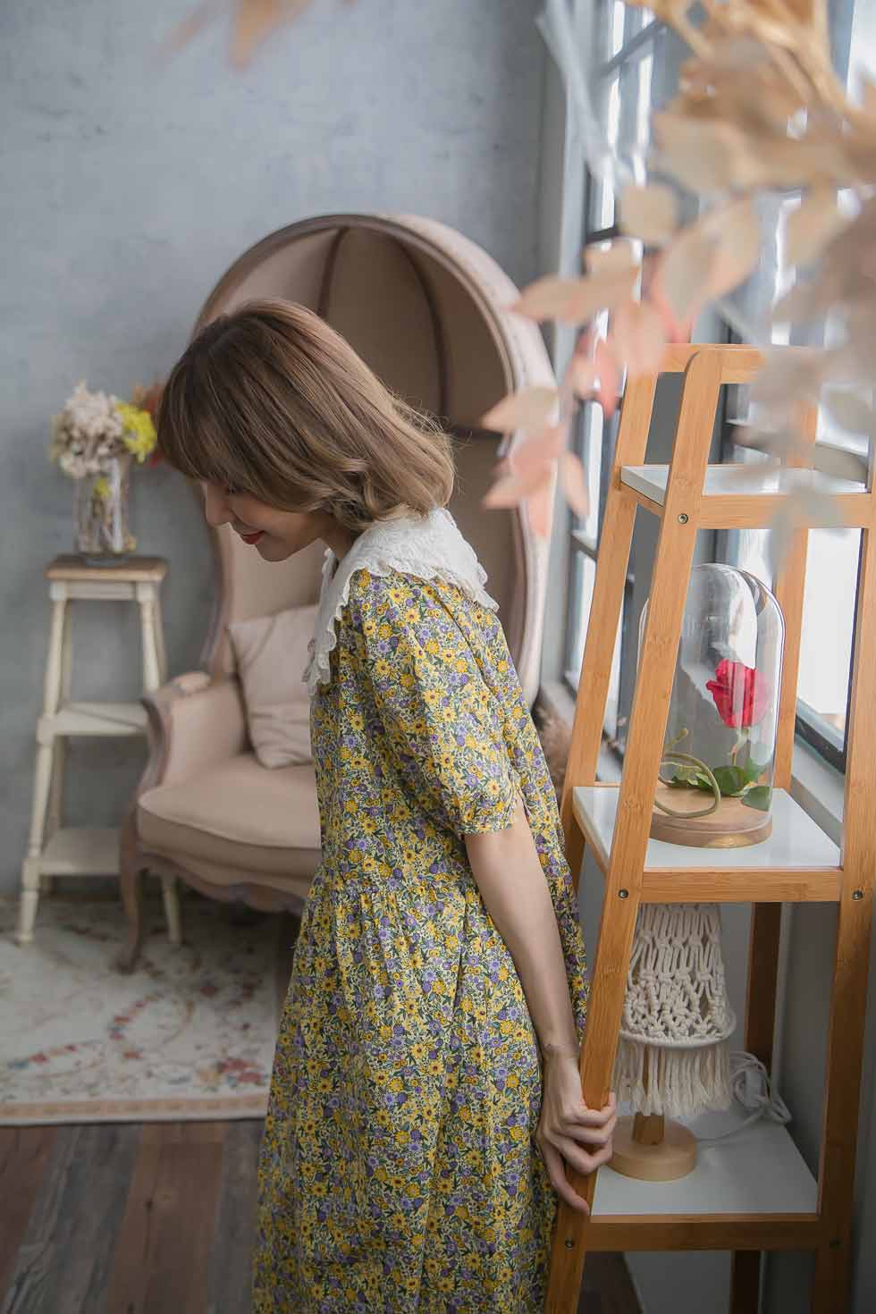 手数料安い 楽天市場 半袖 コットン ワンピース 刺繍 レース 全2色 イエロー 黄色 半袖 コットン100 綿100 天然素材 スカラップレース 春服 春物 春用 春夏 夏服 夏物 夏用 Mycloset 人気ブランドを Haringeylawcentre Org Uk