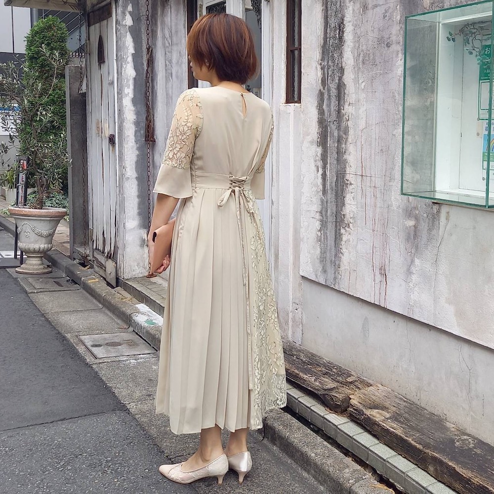 ご専用❣️ マリココウガ 日本製 未使用 高級 ロングワンピース ドレス-