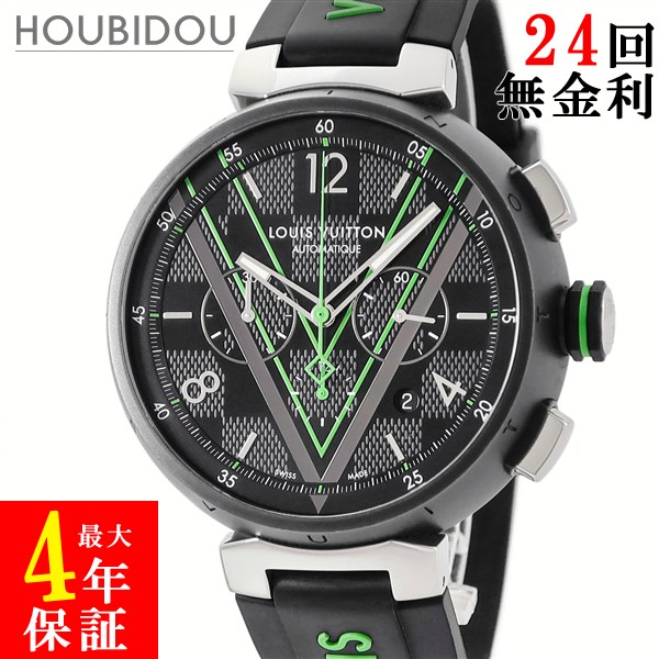 楽天市場】ルイ・ヴィトン LOUIS VUITTON 腕時計 タンブール GM ダミエ