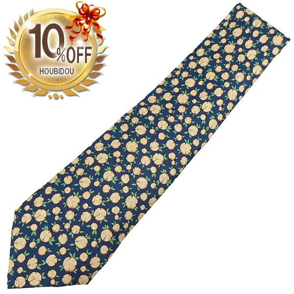 楽天市場】HERMES エルメス ネクタイ シルク100% カタツムリ モチーフ