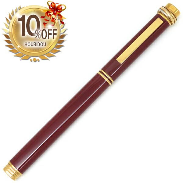 カルティエ Cartier トリニティ ボルドー　スライド式 ボールペン 楽天市場】Cartier カルティエ トリニティ ボールペン シルバー 青