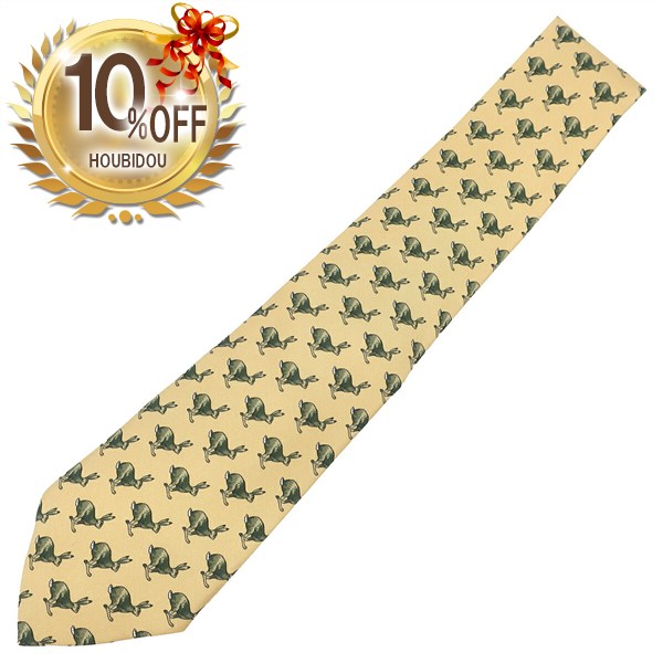 楽天市場】【アパレル】HERMES エルメス ネクタイ アニマル 動物