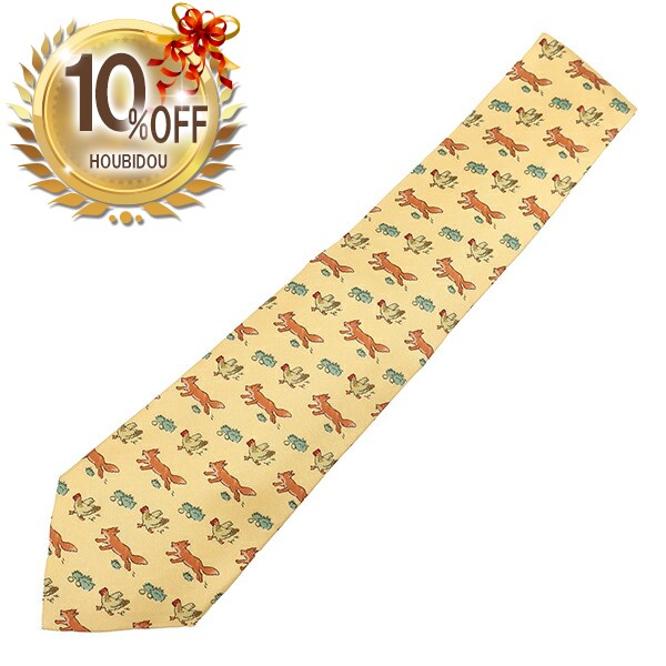 楽天市場】【アパレル】HERMES エルメス ネクタイ アニマル 動物