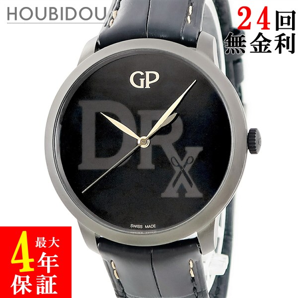 ジラールペルゴ GIRARD PERREGAUX 1966 イースト トゥ ウエスト 49555-11-601-BB6X 新品同様 ダレン ロマネリ 限定18本 メンズ 腕時計自動巻き ブラック 【中古】