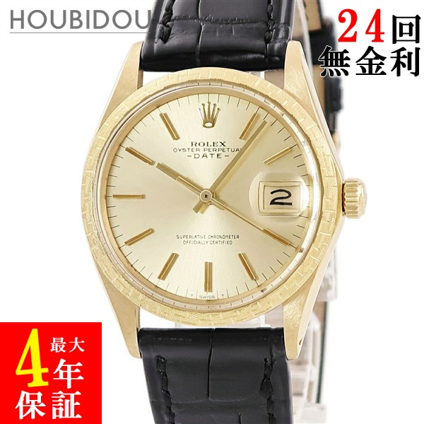 楽天市場】ROLEX ロレックス オイスターパーペチュアル 1005/8 K14 YG