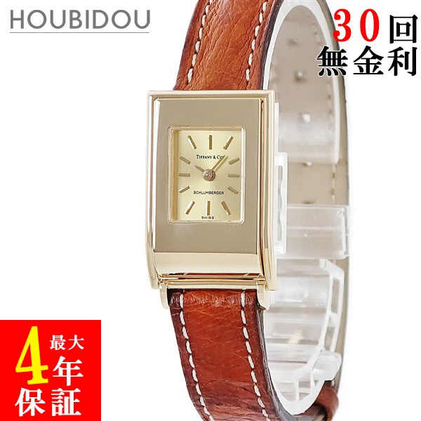 凡 Tiffany & Co. 手巻き時計 ゴールド ヴィンテージ Tiffany & Co. 14KYG 手巻きレディースウォッチ