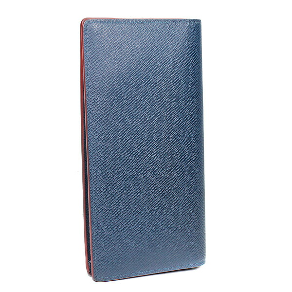 楽天市場 ルイヴィトン Louisvuitton 長財布 ポルトフォイユ ブラザ 二つ折り タイガ オセアン ルージュ 紺 赤ライン シルバー金具 M メンズ 定番 人気 美品 箱 中古 全品送料無料 Twagateway Com