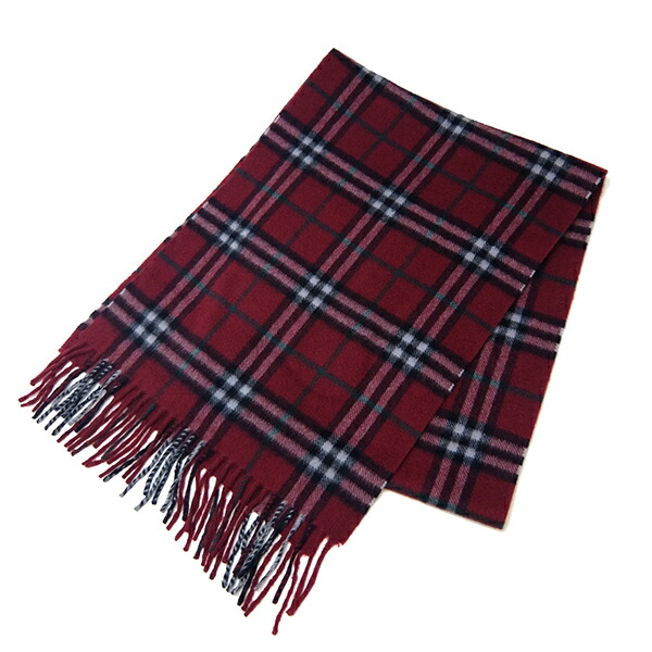 早割クーポン 当店なら 最大3万円割引クーポン バーバリー Burberry マフラー ノバチェック カシミヤ レッド メンズ レディース ユニセックス定番 人気 美品 中古 注目の Mindurrypromotion Com