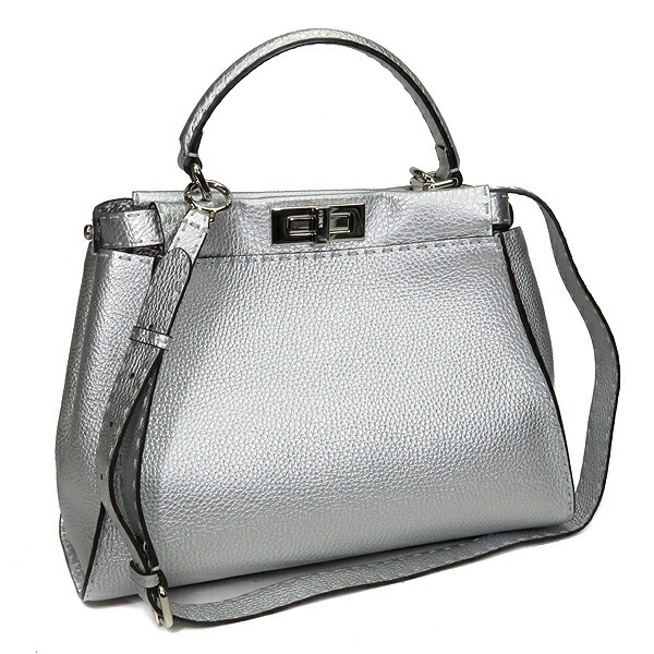 6 26 1時までポイント5倍 フェンディ Fendi 2wayバッグ セレリア ピーカブー レギュラー ローマンレザー Argeno Palladio 銀色 ハンドバッグ ショルダー シルバー金具 8bn290 レディース 保存袋 定番 人気 美品 中古 Rvcconst Com 6 26 1時までポイント5倍 フェンディ Fendi 2wayバッグ セレリア ピーカブー レギュラー ローマンレザー Argeno Palladio 銀色 ハンドバッグ ショルダー シルバー金具 8bn290 レディース 保存袋 定番 人気 美品 中古 Rvcconst Com