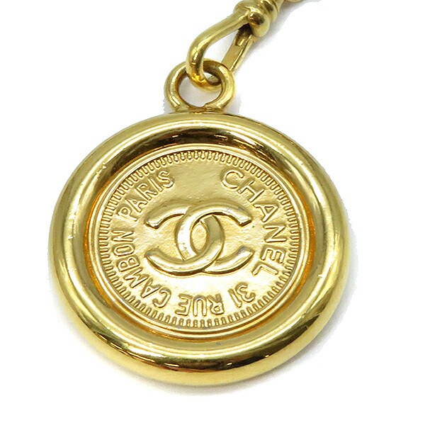 6 26 1時までポイント5倍 シャネル Chanel ベルト ヴィンテージ ココマーク チェーンベルト Gp ゴールド 94a レディース 箱 定番 人気 美品 中古 Rvcconst Com