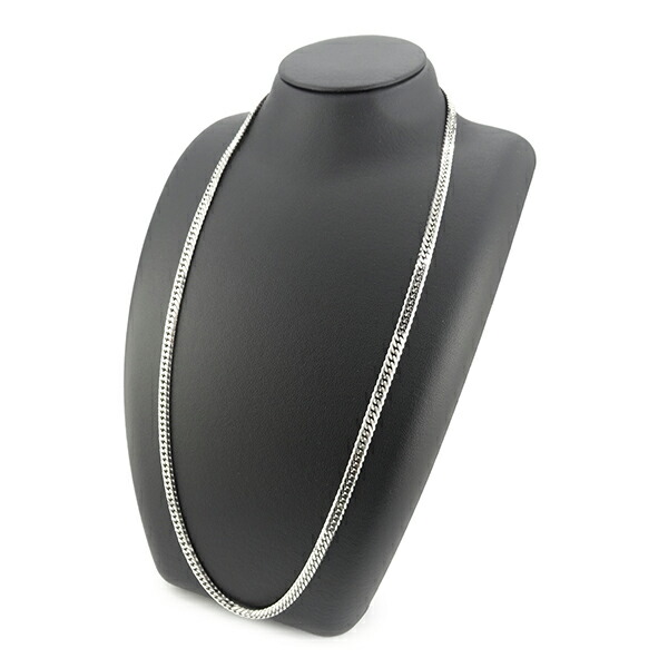 最大3万円クーポン 9 1 ネックレス 新品未使用 喜平 60cm 50 5g 6面w Pt850 プラチナシルバー メンズ 中古 Hostalbuenosaires Cat