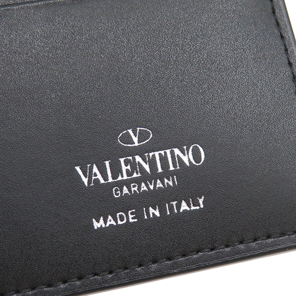 ヴァレンティノ VALENTINO カードケース ロゴ カードホルダー レザー