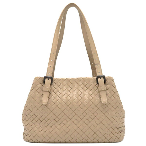 ボッテガヴェネタ イントレチャートサテンミニバック【超美品】 Bottega Veneta ボッテガ イントレチャート サテンミニ