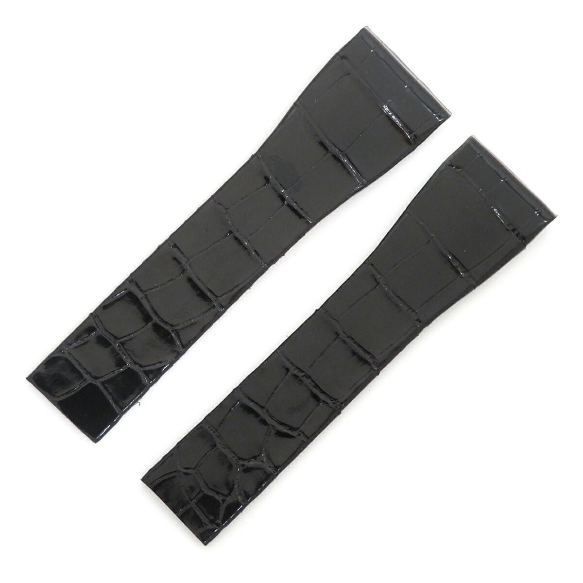 ROGER DUBUIS クロコベルト ブラック 17ｍｍ　新品 ROGER DUBUIS クロコベルト ブラック 17mm 新品