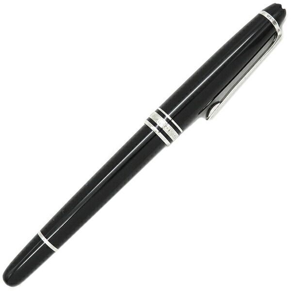 Mont Blancモンブラン　キャップ式ボールペンブラックメタル　スリムタイプ MONTBLANC（筆記具、時計） 良品□MONTBLANC モンブラン スター