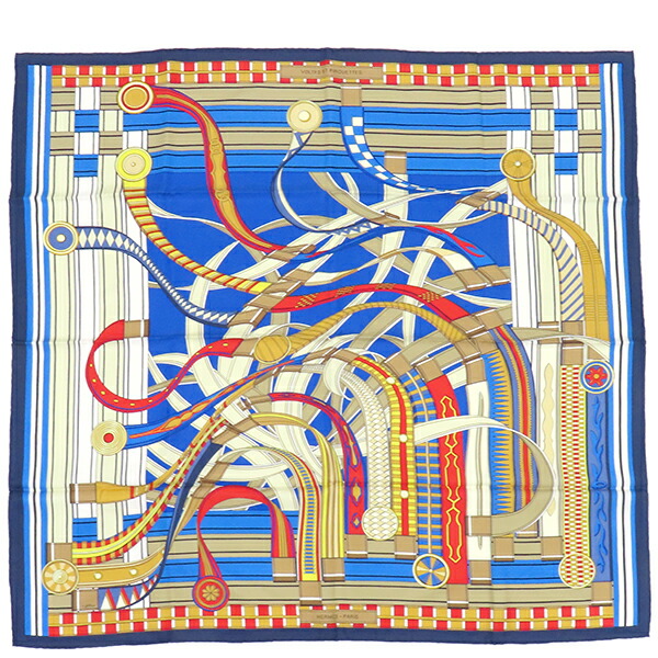 楽天市場】【エルメス】Hermes カレ90 シルクスカーフ UNDER THE