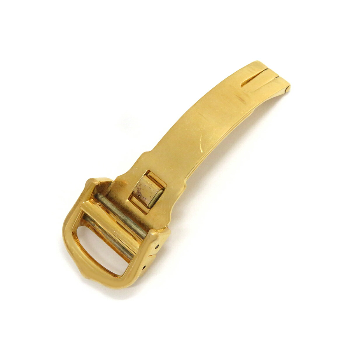 カルティエ 純正Dバックル 12mm Cartier カルティエ 純正Dバックル WG 12mm ディプロイメント
