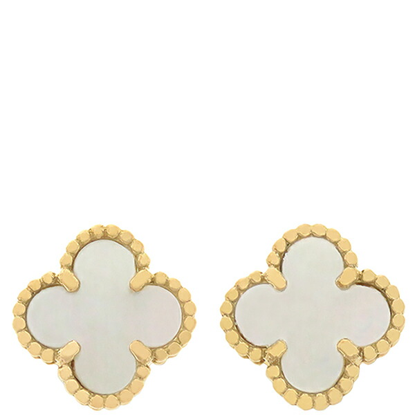 ヴァンクリーフアーペル　マジックアルハンブラ　マラカイト　ピアス　保証書箱完品 Van Cleef & Arpels ヴァンクリーフ＆アーペル マジック