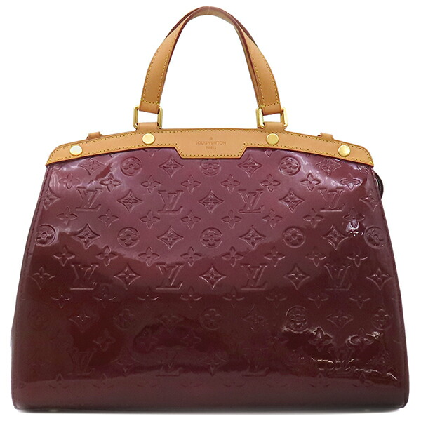 LOUIS VUITTON ヴェル二 モノグラム エナメル トートバッグ LOUIS VUITTON(ルイヴィトン)モノグラムヴェルニヒューストン