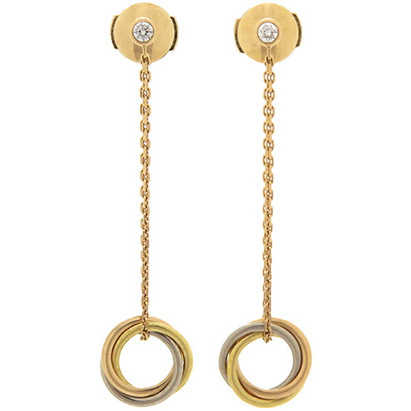 楽天市場】カルティエ Cartier ピアス ラブ シングル B8301421