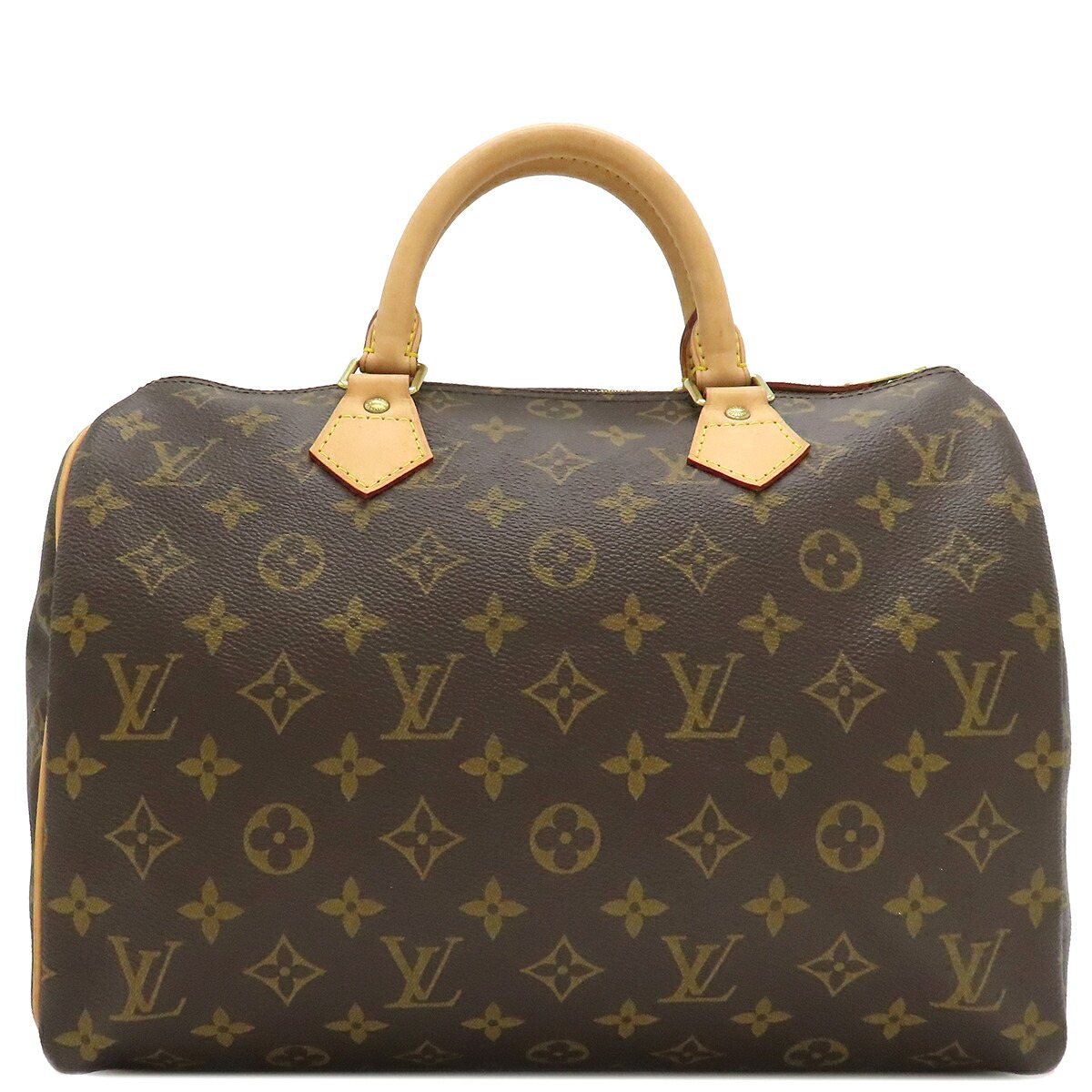 ＼ポイント2倍 &最大5万円割引クーポン4/4 20時から／ ルイヴィトン LOUIS VUITTON ハンドバッグ スピーディ 30 モノグラムキャンバス モノグラム ゴールド金具 茶 ミニボストン M41526 DU1006【中古】